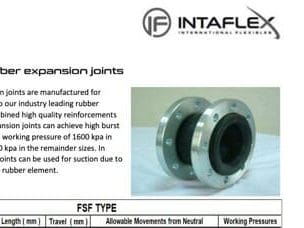 INTAFLEX Rubber Expansion Joints Sheet